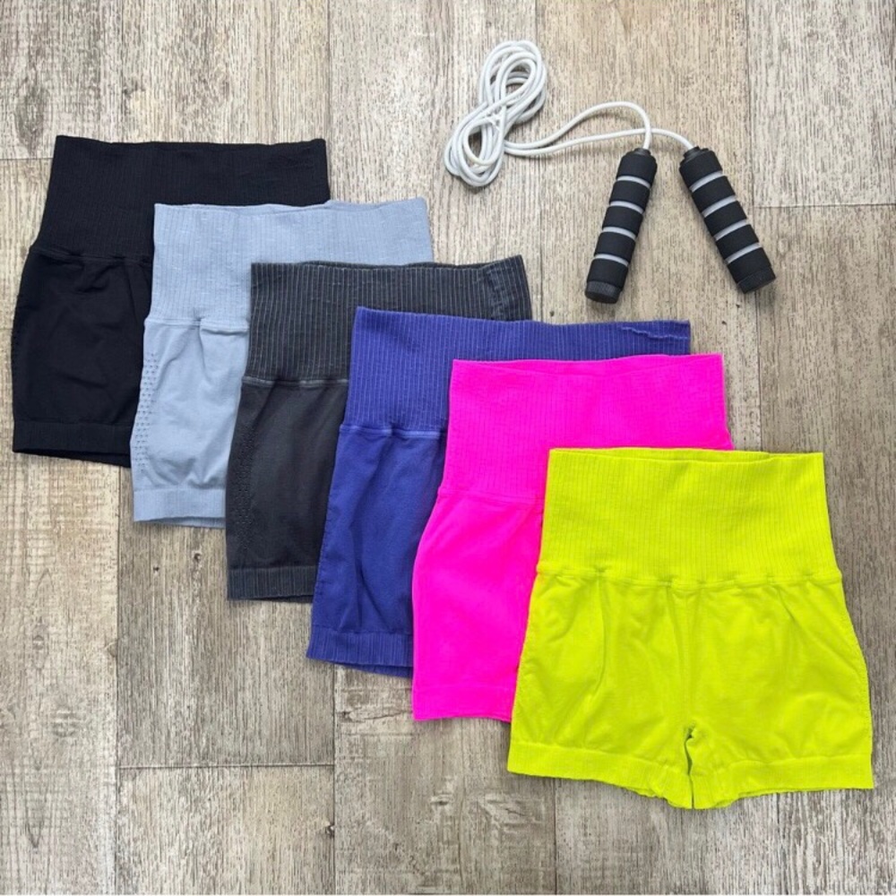 FREE PEOPLE Good Karma Running Shorts - Picture 12 of 15